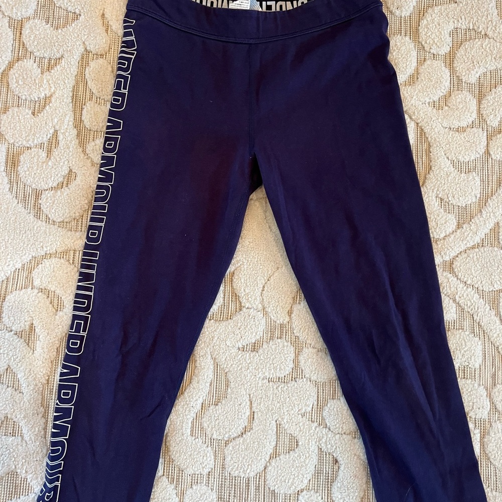 Navy blue athletic pants
